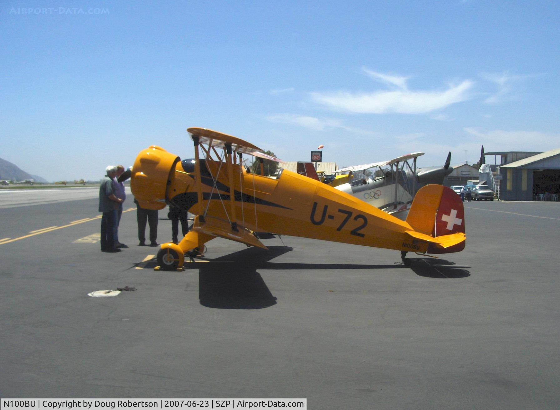 N100BU, 1939 Doflug Bu-133 Jungmeister C/N 19, 1939 Dornier BU 133 JUNGMEISTER, Lycoming O-360-A1D 180 Hp