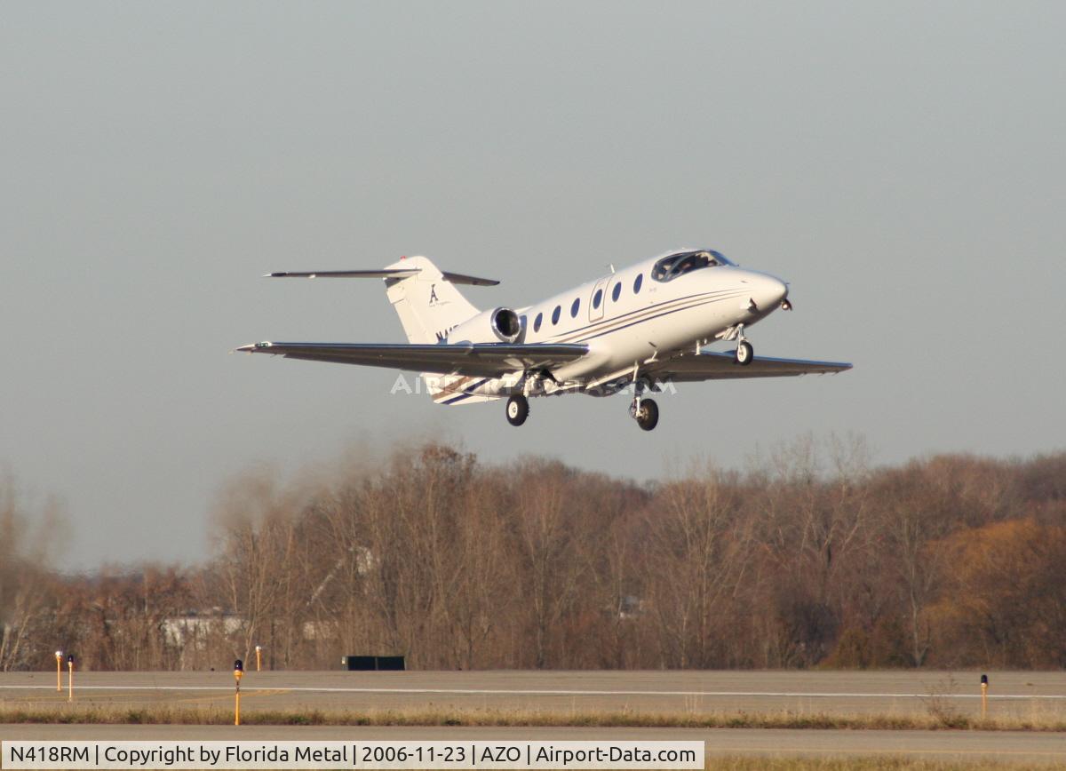 N418RM, 1987 Beech 400 Beechjet C/N RJ-18, Beech 400