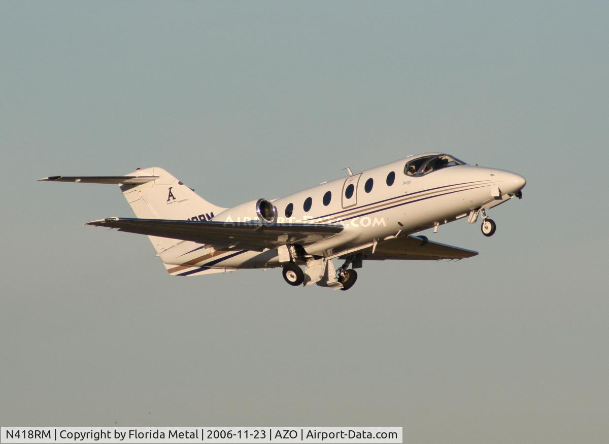 N418RM, 1987 Beech 400 Beechjet C/N RJ-18, Beech 400