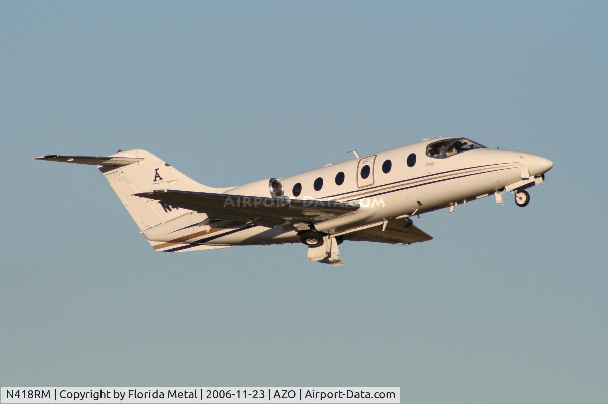 N418RM, 1987 Beech 400 Beechjet C/N RJ-18, Beech 400