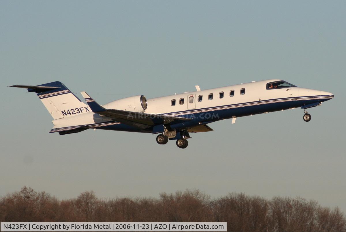 N423FX, 2001 Learjet 45 C/N 134, Lear 45