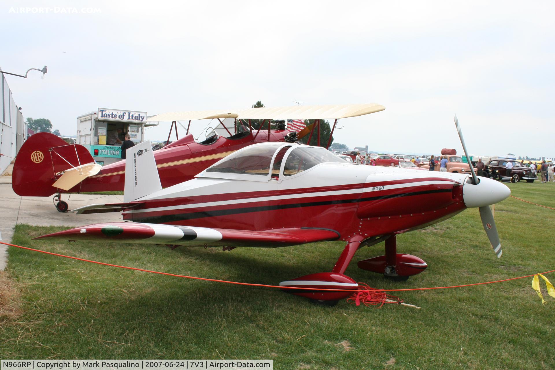 N966RP, 1998 Thorp T-18CW Tiger C/N 966, T-18CW