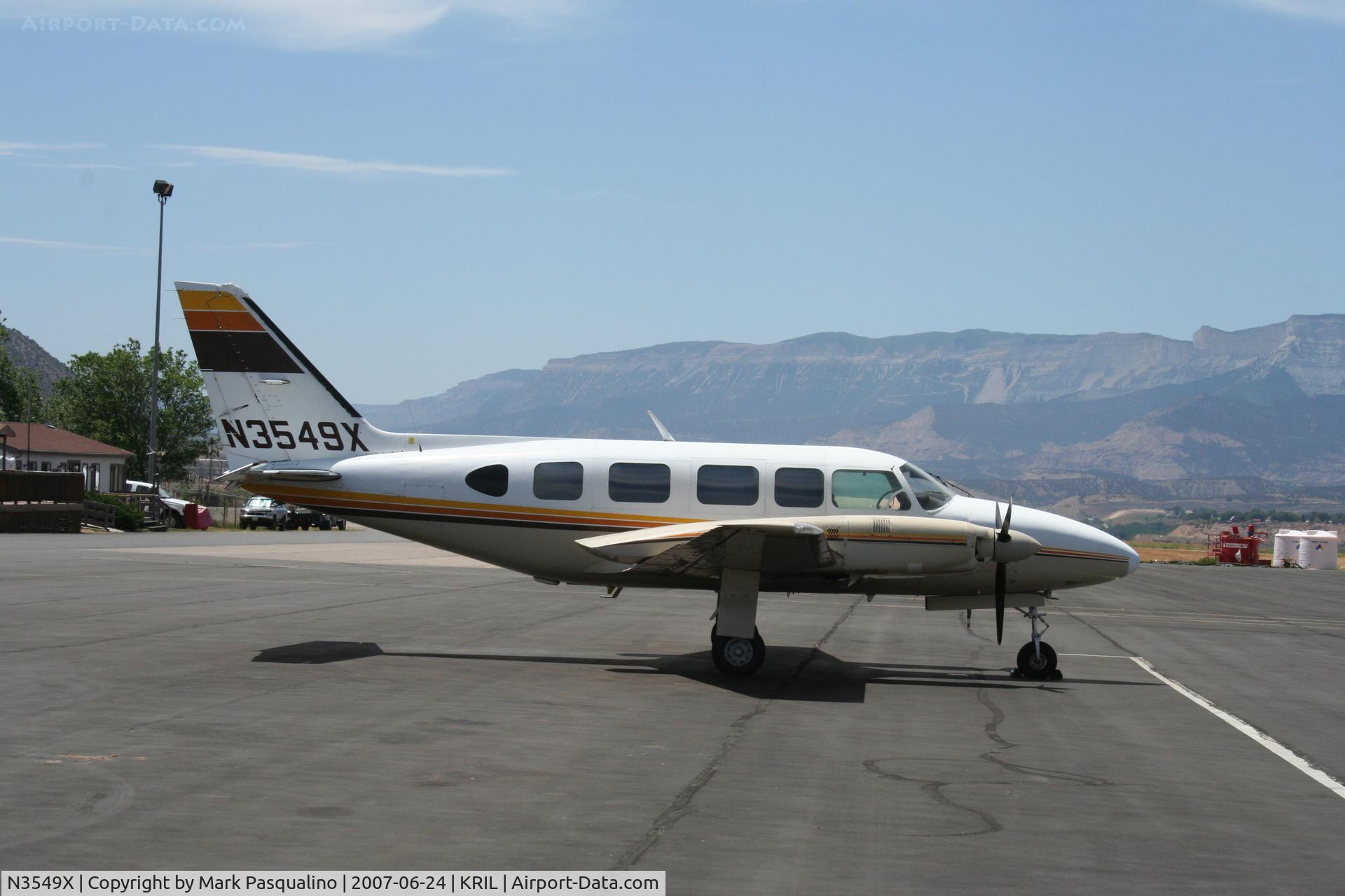 N3549X, 1980 Piper PA-31-350 Chieftain C/N 31-8052034, PA-31-350