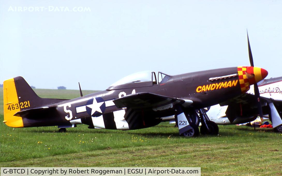 G-BTCD, 1944 North American P-51D Mustang C/N 122-39608, Candyman.Moose.