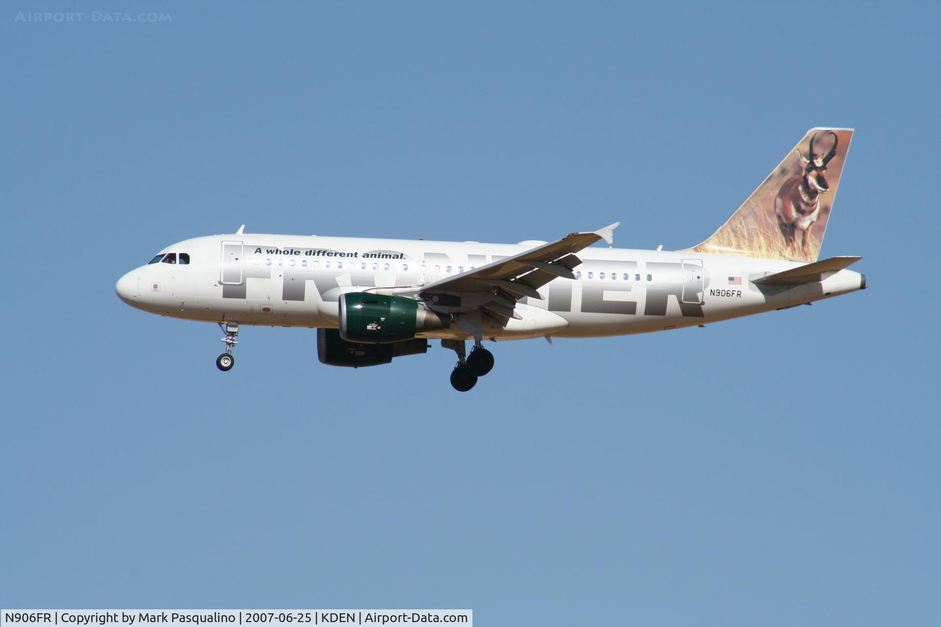 N906FR, 2002 Airbus A319-111 C/N 1684, Airbus A319