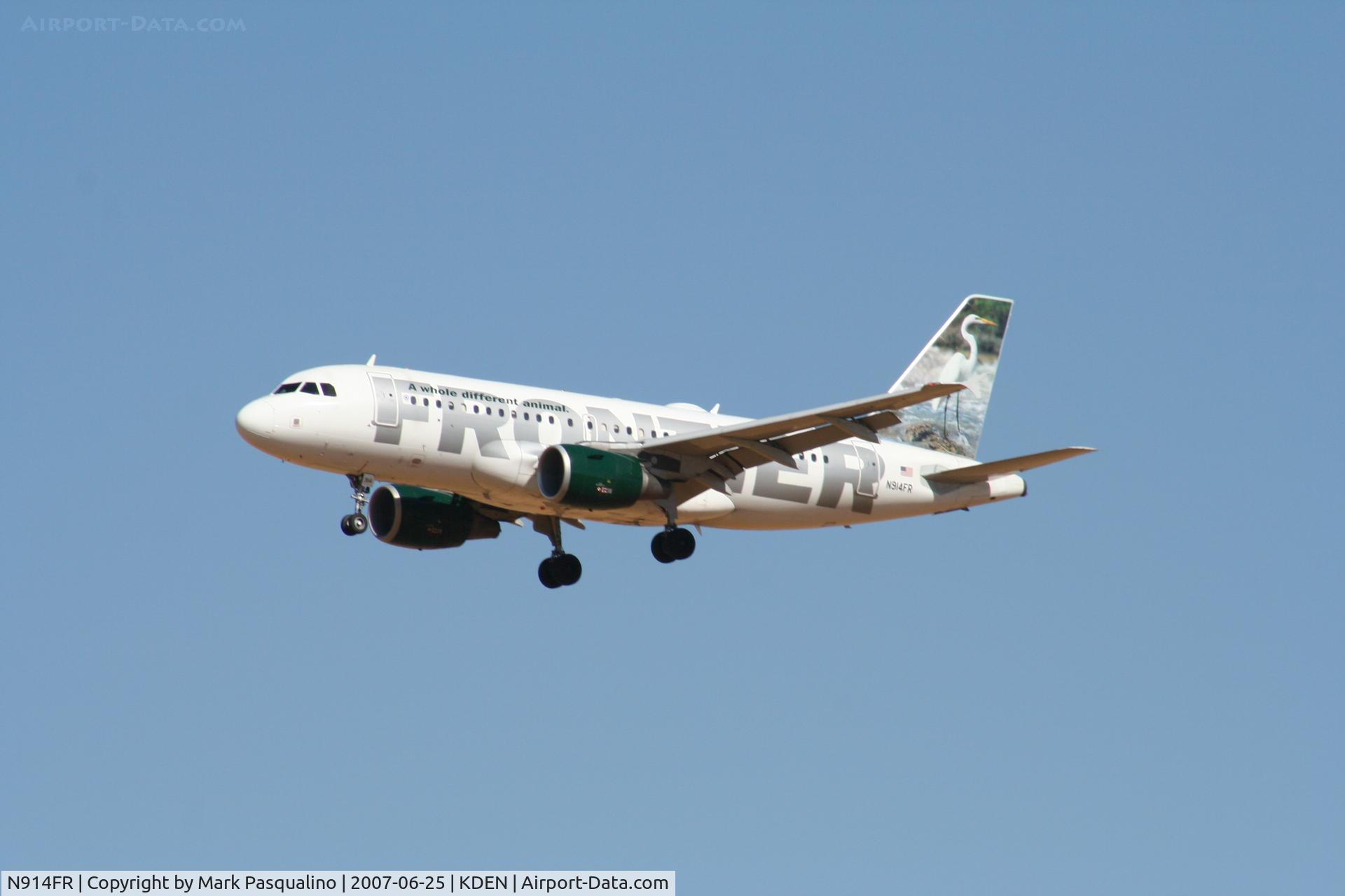 N914FR, 2002 Airbus A319-111 C/N 1841, Airbus A319