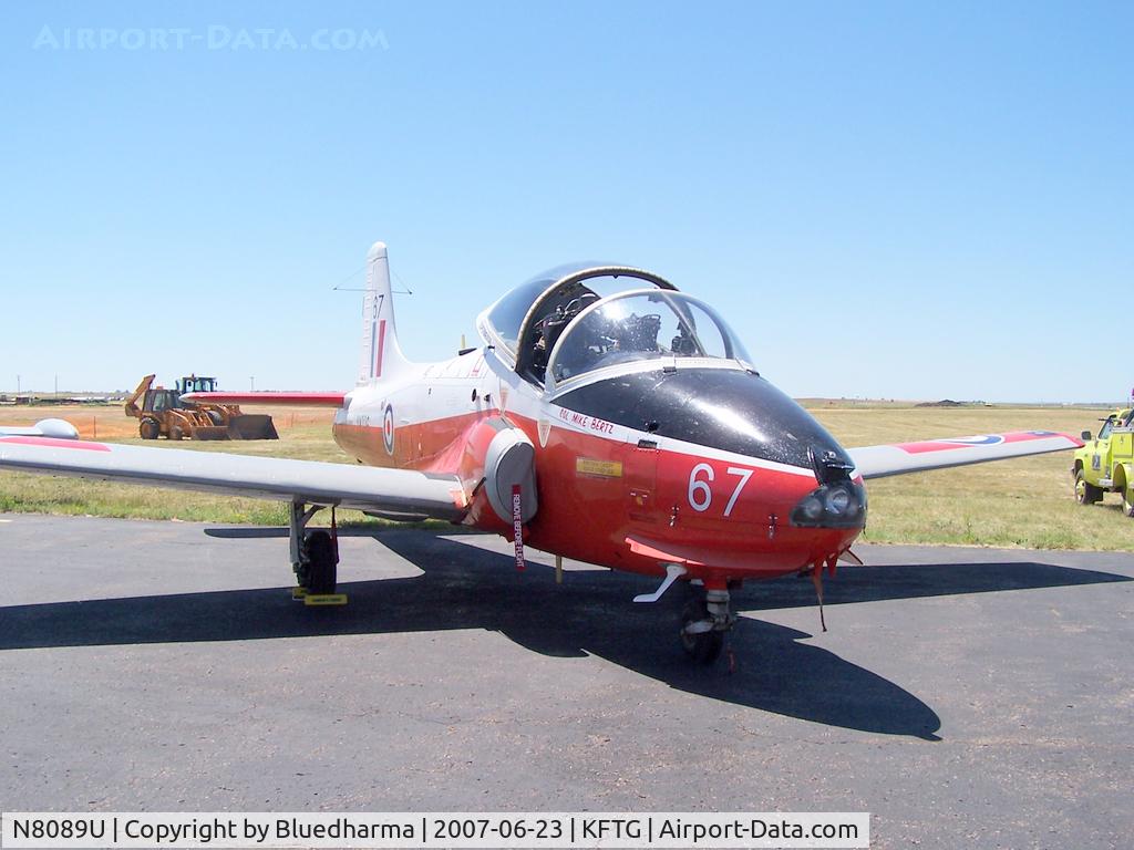 N8089U, 1974 BAC 84 Jet Provost T.5A C/N EEP/JP/1000, Front View