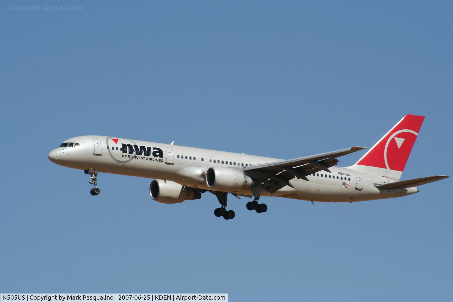 N505US, 1985 Boeing 757-251 C/N 23194, Boeing 757-200