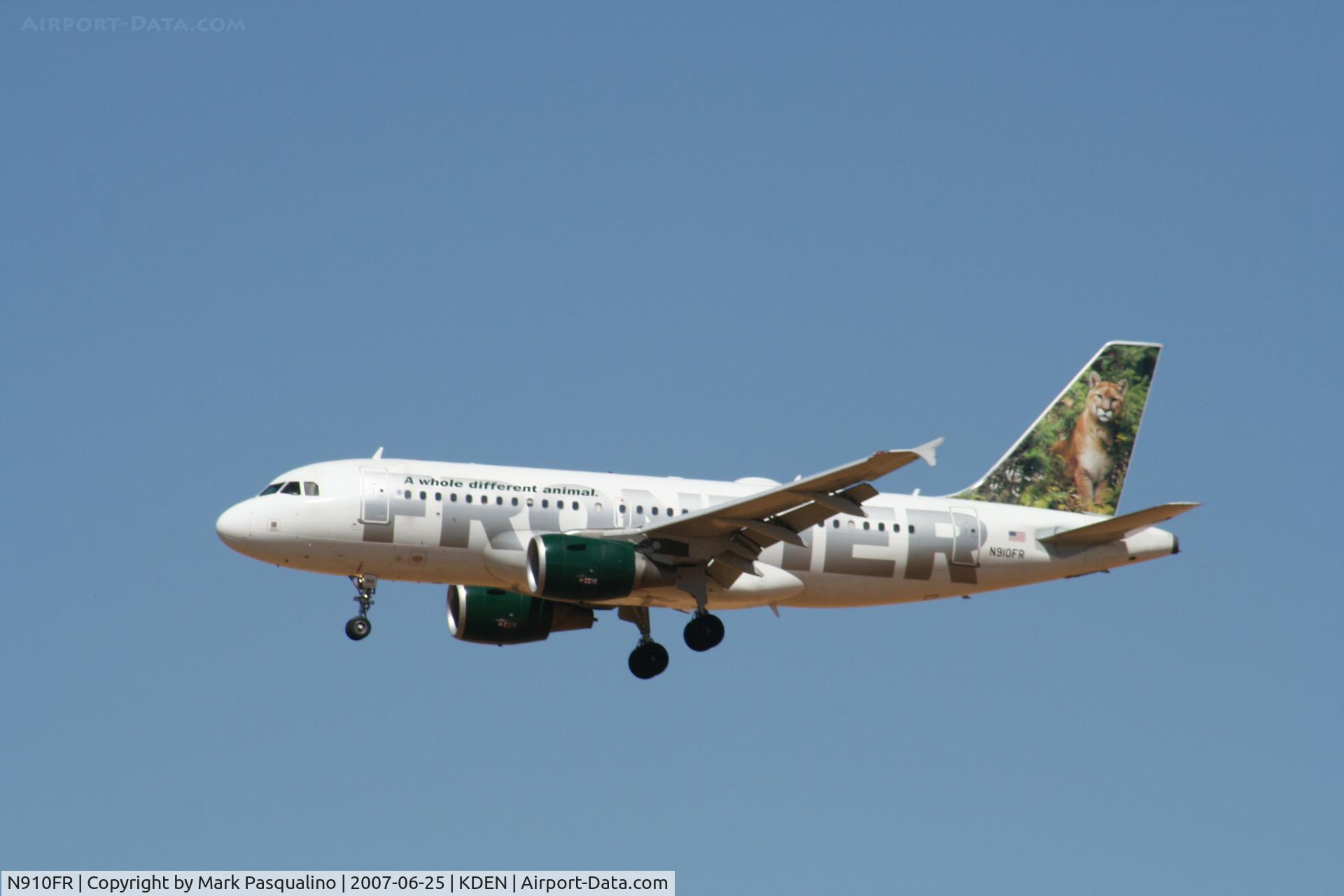 N910FR, 2002 Airbus A319-112 C/N 1781, Airbus A319