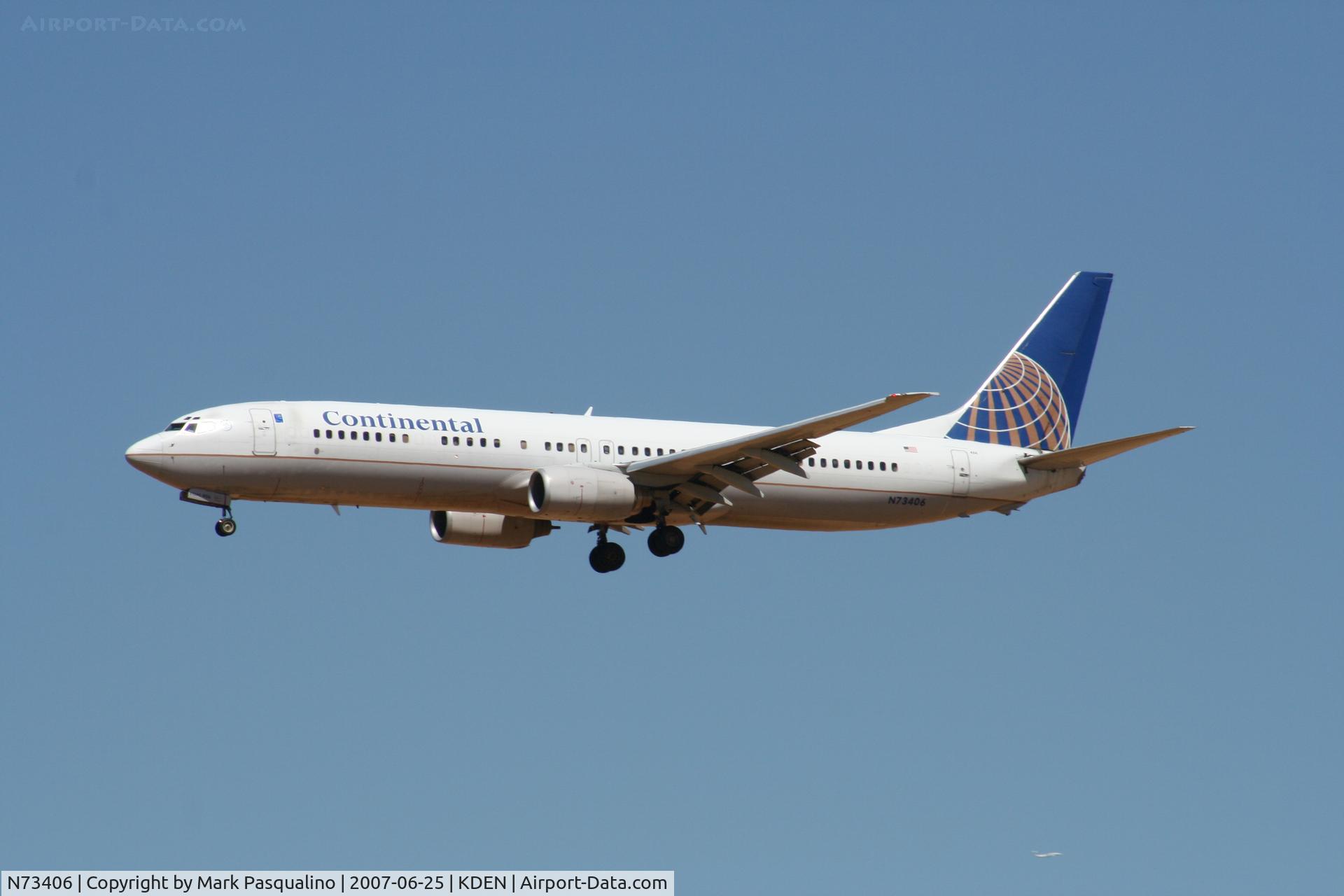 N73406, 2001 Boeing 737-924 C/N 30123, Boeing 737-900