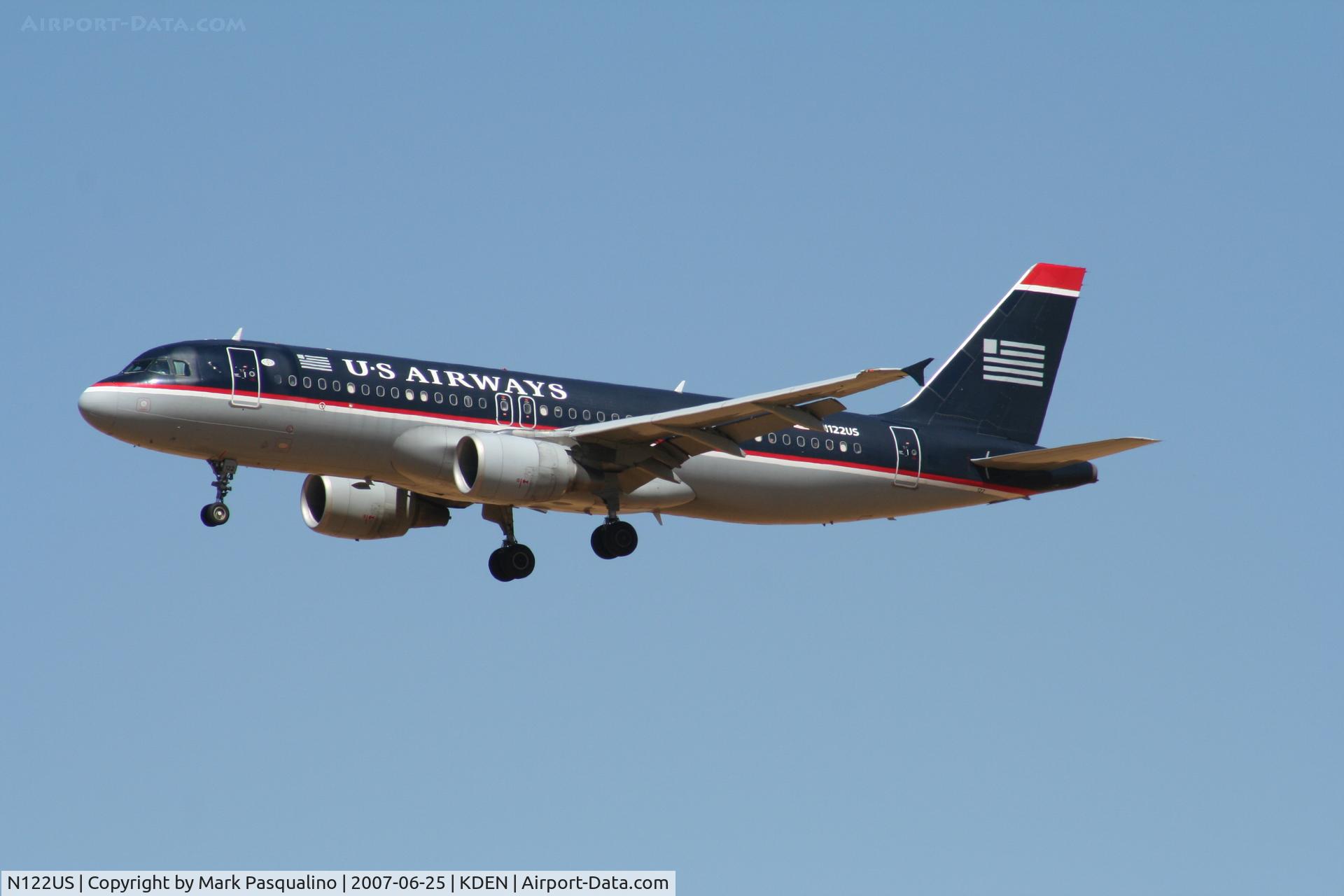 N122US, 2000 Airbus A320-214 C/N 1298, Airbus A320