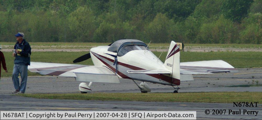 N678AT, 1991 Vans RV-6 C/N 1 (N678AT), Ready for the gas