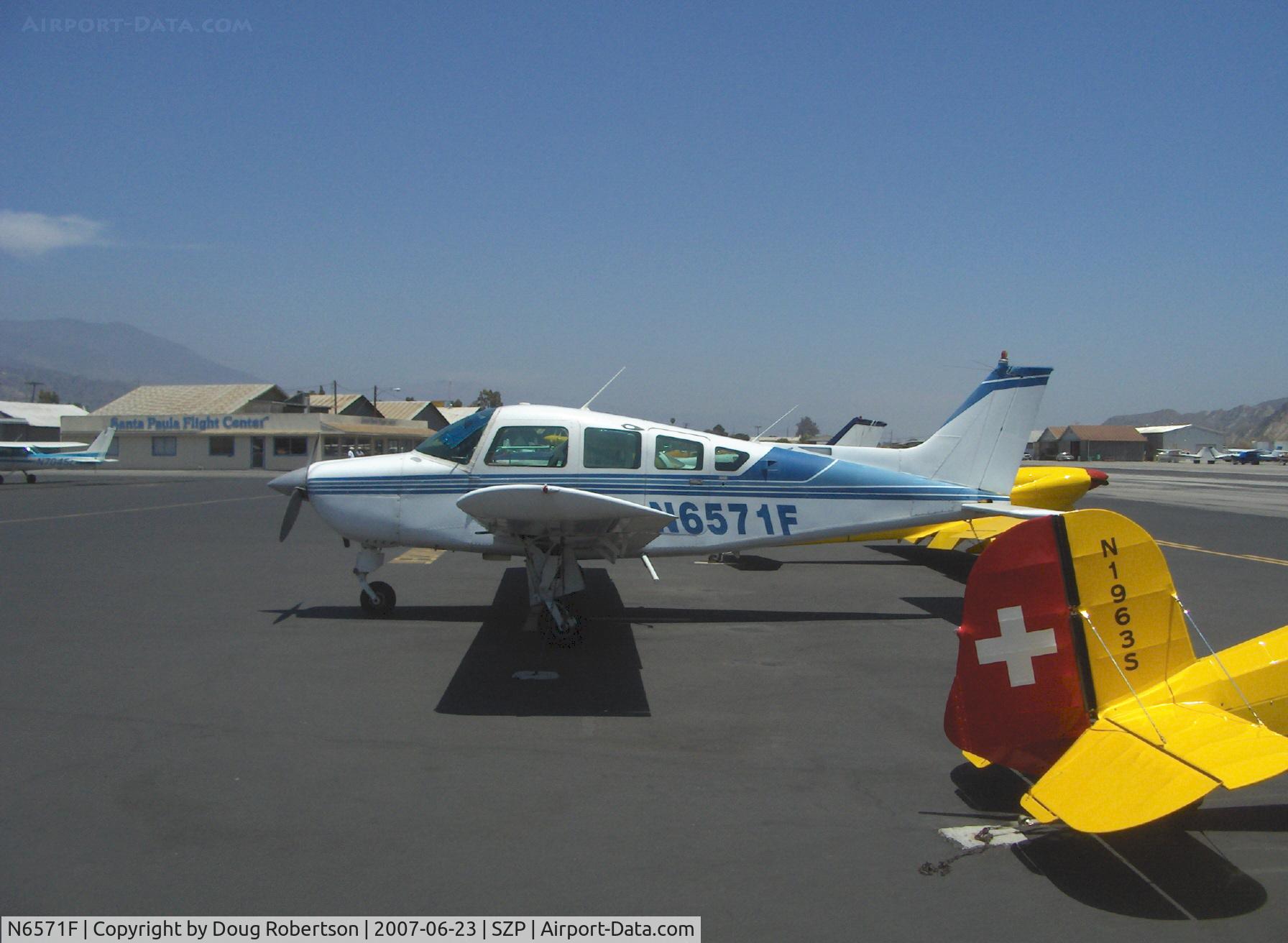 N6571F, 1983 Beech C24R C/N MC-789, 1983 Beech C24R SIERRA 200, Lycoming O&VO-360 200 Hp