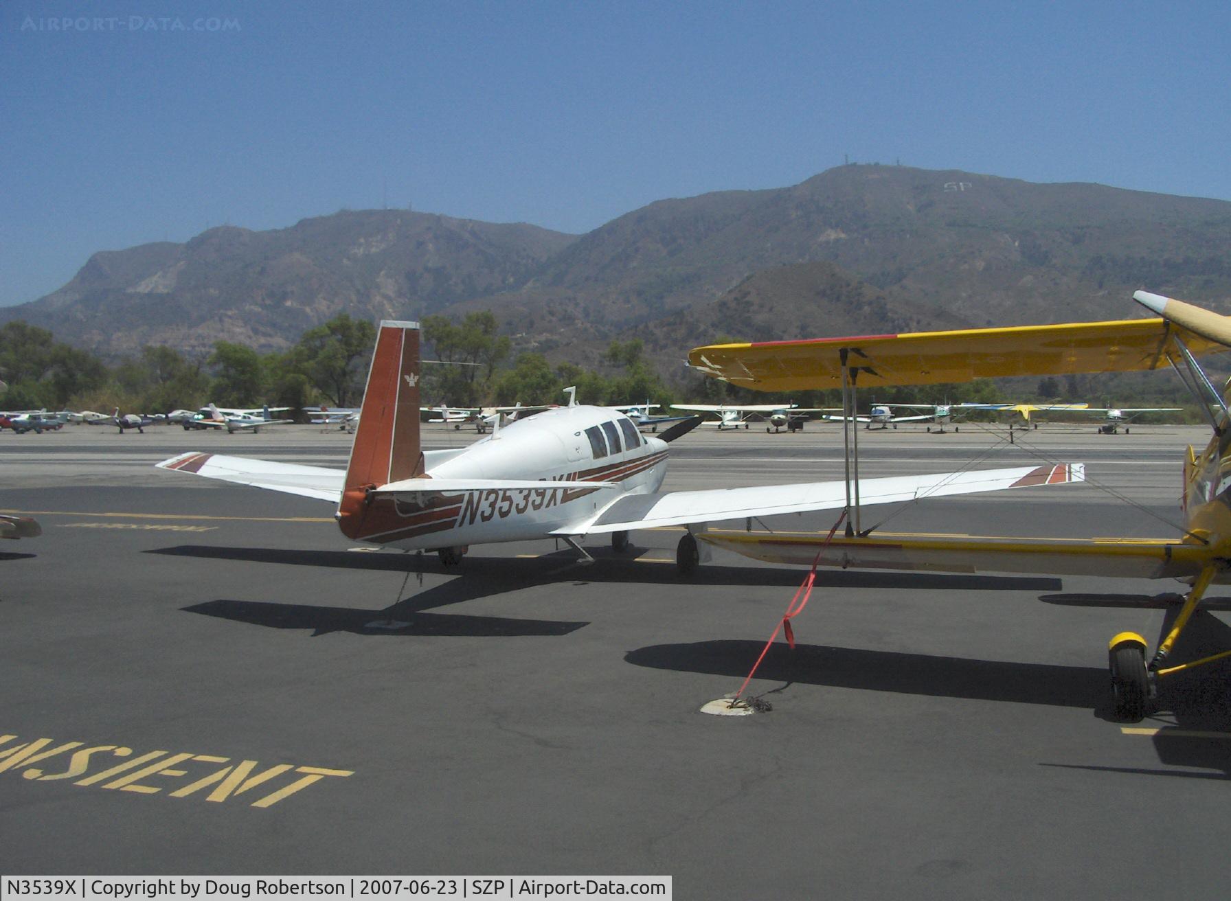 N3539X, 1966 Mooney M20F Executive C/N 670076, 1966 Mooney M20F EXECUTIVE, Lycoming IO-360 200 Hp
