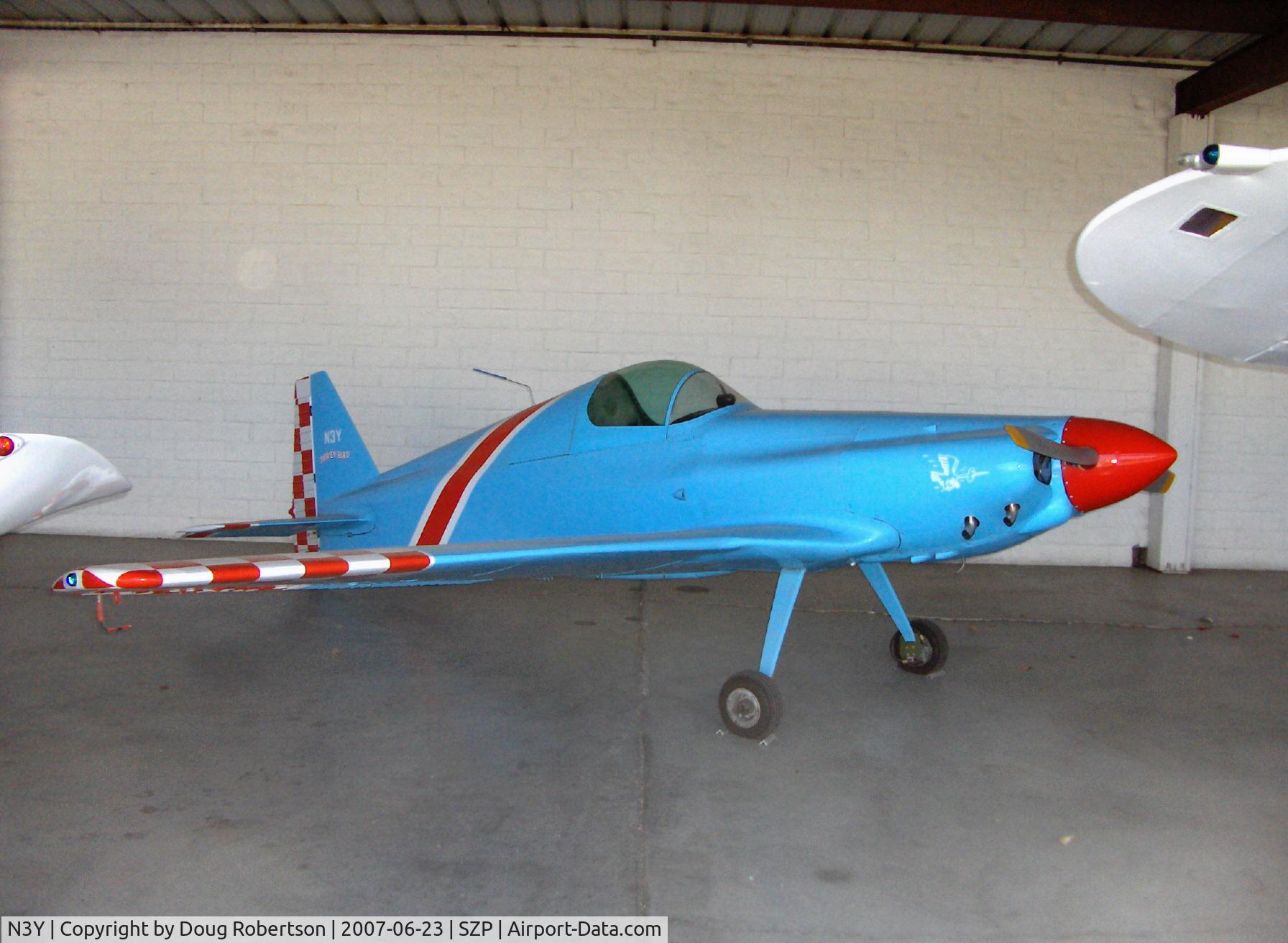 N3Y, 1961 LeVier Cosmic Wind C/N 1, 1961 Dewey 1 'Deweybird' SUPER COSMIC WIND racer, Lycoming O-320, 5,000 hours scratch-build time, 195 mph