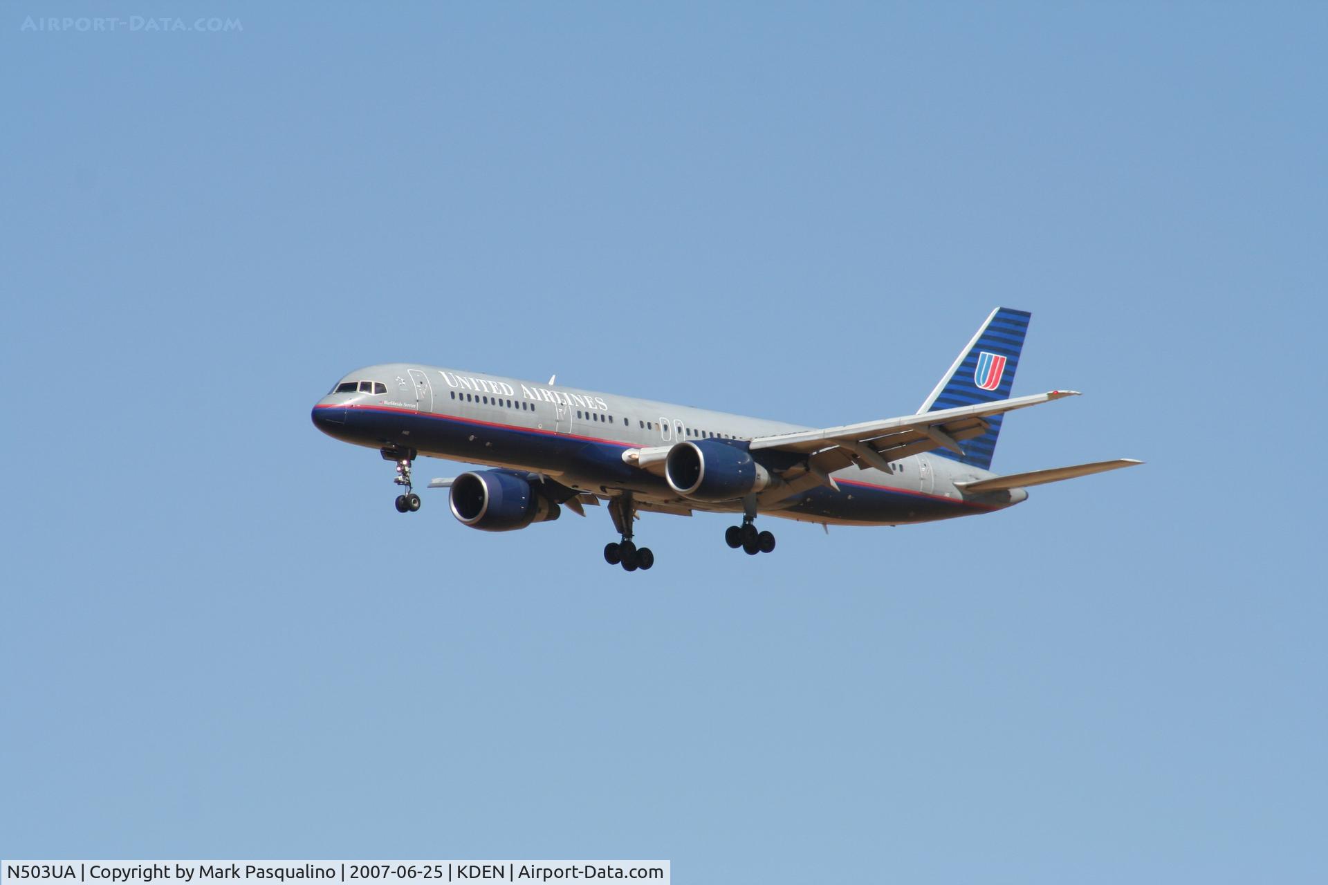 N503UA, 1989 Boeing 757-222 C/N 24624, Boeing 757-200