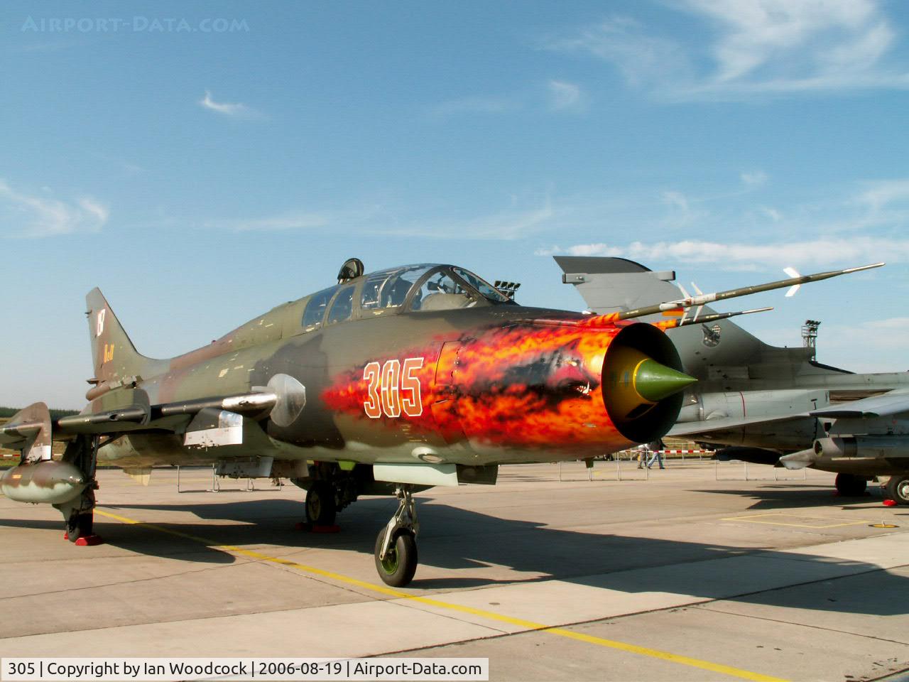 305, Sukhoi Su-22UM-3K C/N 17532366305, Sukhoi Su-22-UM-3K/Polish AF/Laage Show
