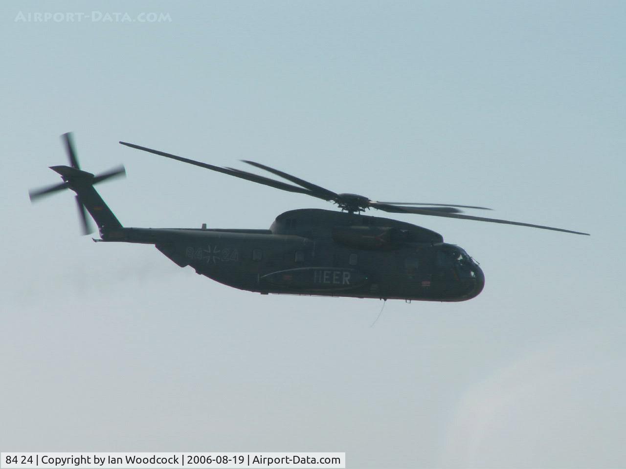 84 24, Sikorsky (VFW-Fokker) CH-53G C/N V65-022, Sikorsky CH-53G/German Army/Laage Show