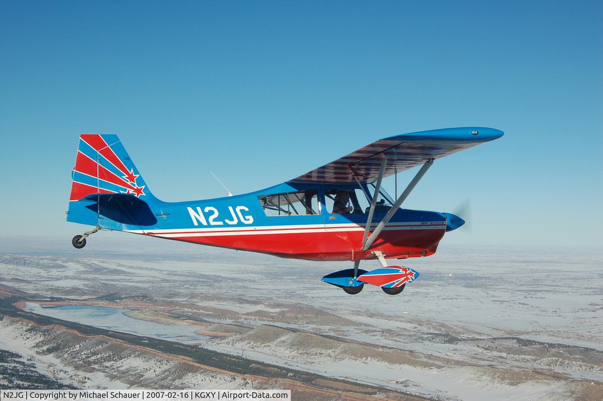 N2JG, 1978 Bellanca 8KCAB Super Decathlon C/N 403-78, Super Decathlon