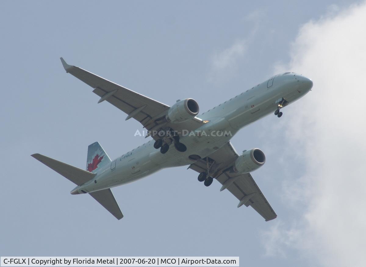 C-FGLX, 2006 Embraer 190AR (ERJ-190-100IGW) C/N 19000024, Air Canada