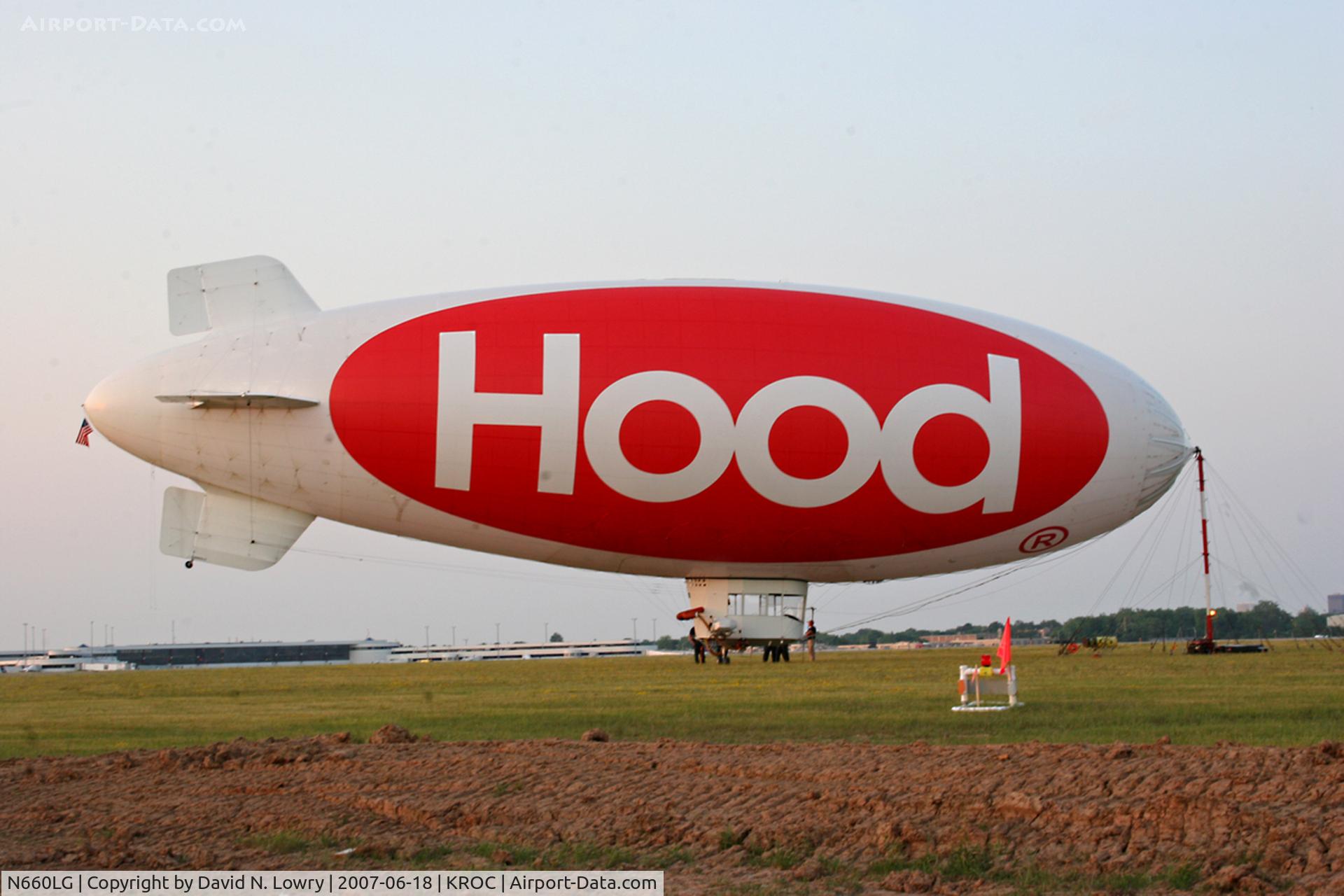 N660LG, 1993 American Blimp Corp A-60+ C/N 006, N660LG at KROC.