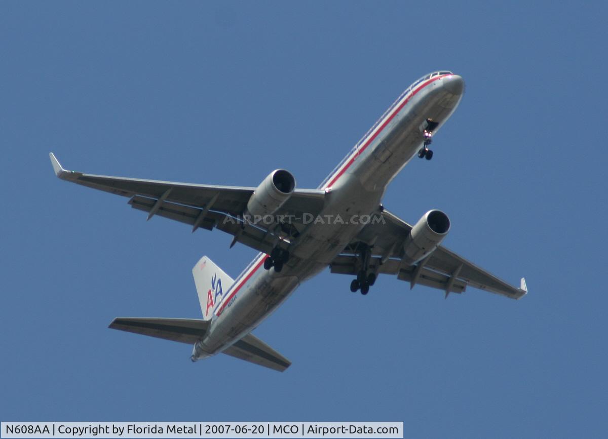 N608AA, 1996 Boeing 757-223 C/N 27446, AA