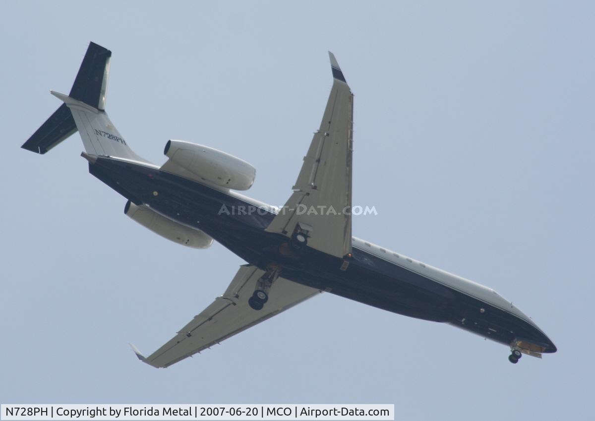 N728PH, 2007 Embraer EMB-135BJ Legacy C/N 14500985, Legacy