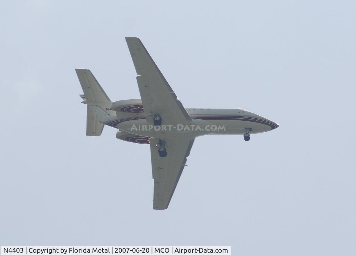 N4403, 2000 Raytheon Hawker 800XP C/N 258480, H800XP