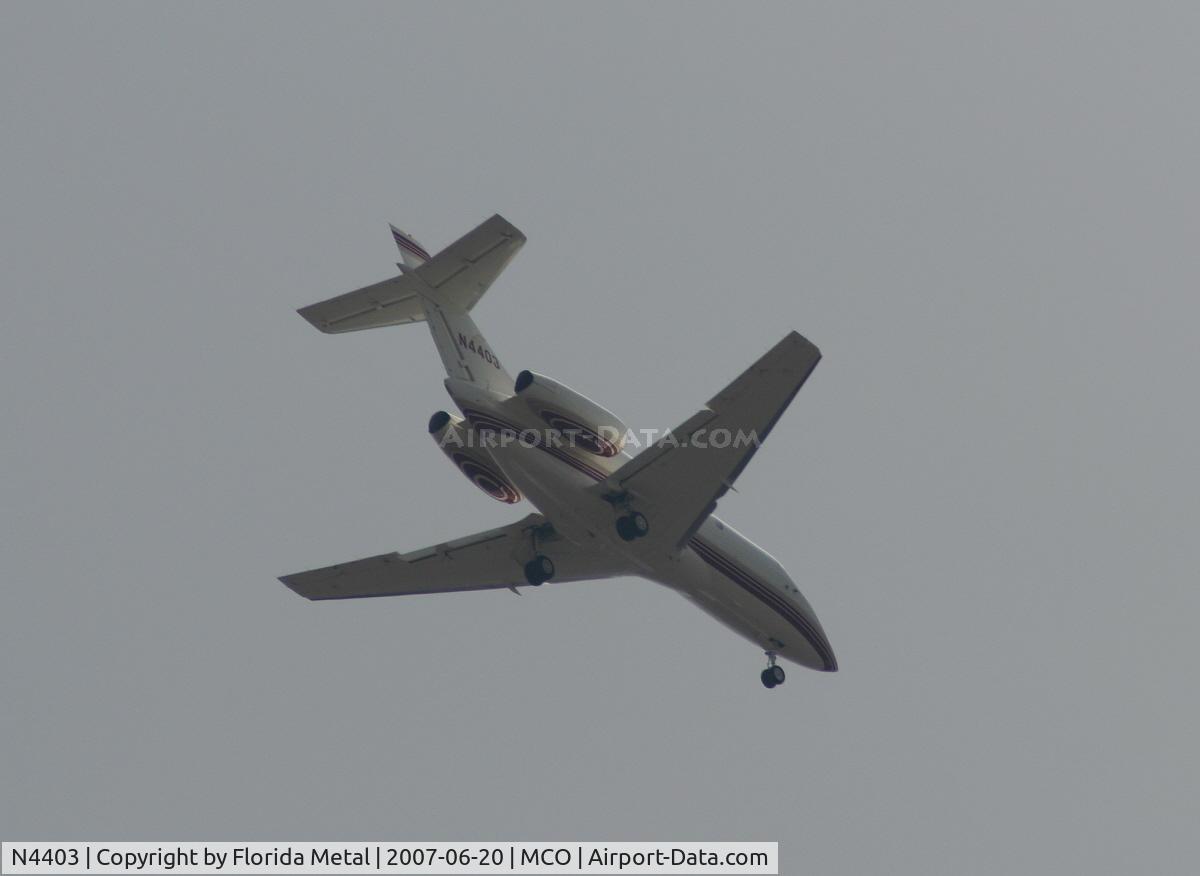 N4403, 2000 Raytheon Hawker 800XP C/N 258480, 800XP