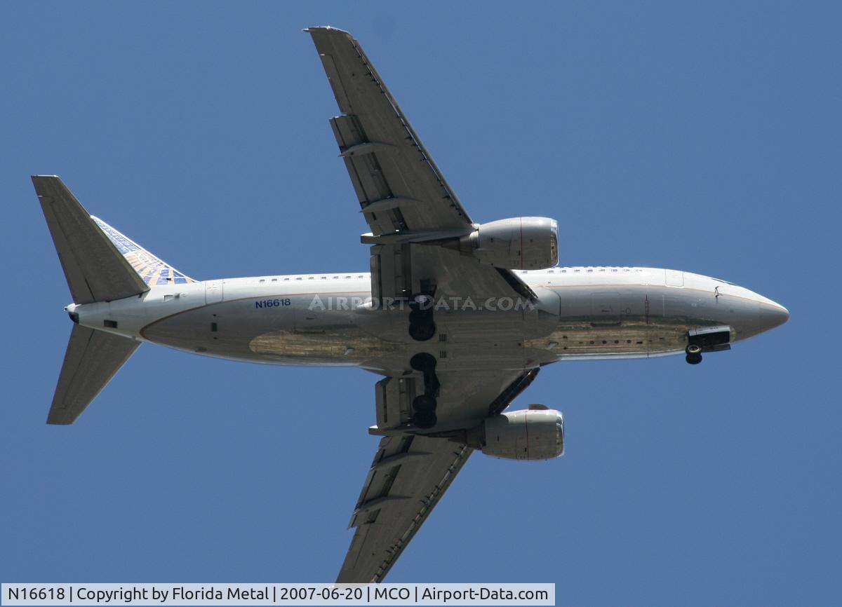N16618, 1994 Boeing 737-524 C/N 27331, Continental