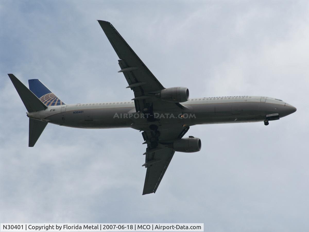 N30401, 2001 Boeing 737-924 C/N 30118, Continental