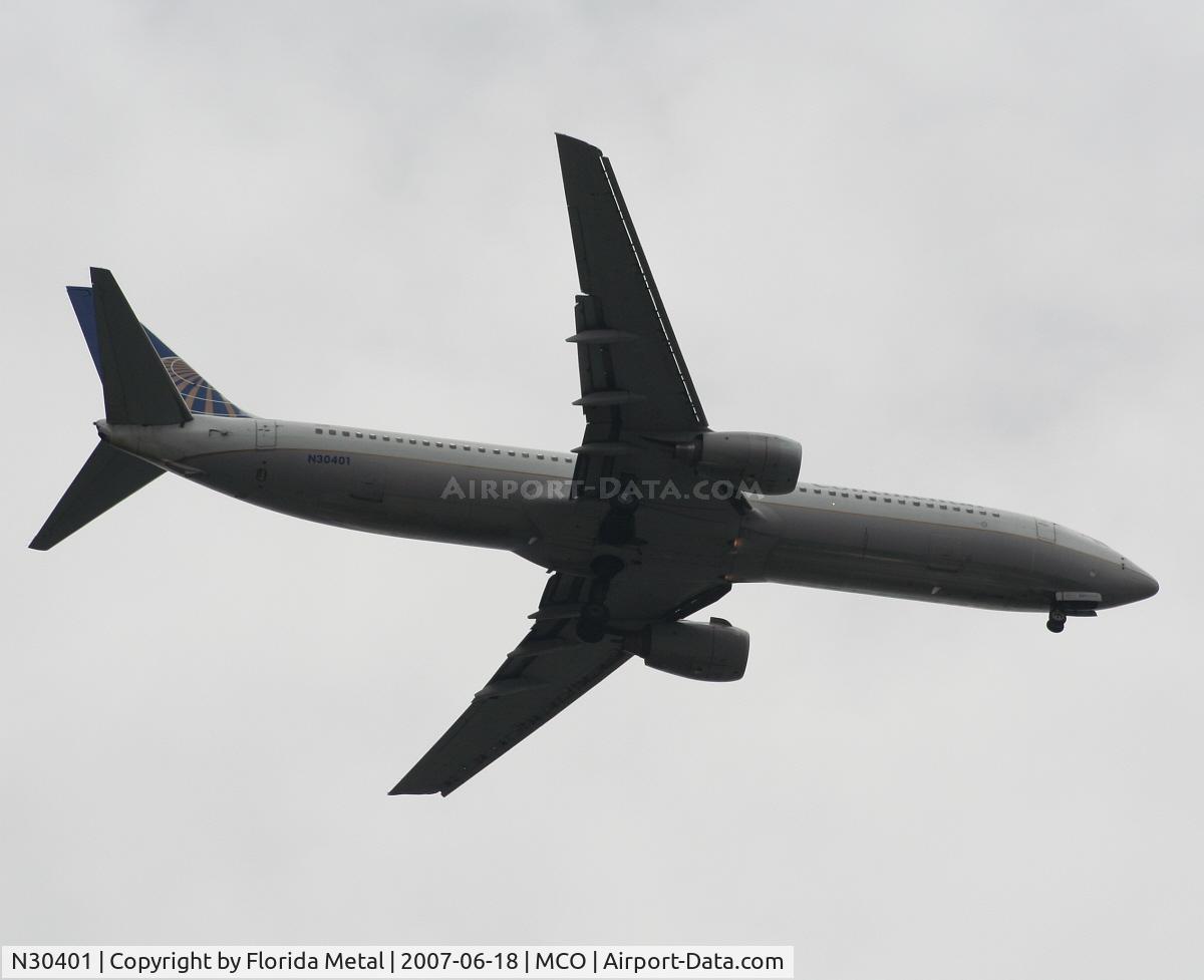 N30401, 2001 Boeing 737-924 C/N 30118, Continental