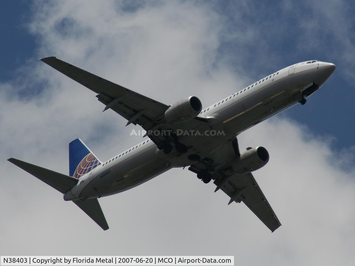 N38403, 2001 Boeing 737-924 C/N 30120, Continental