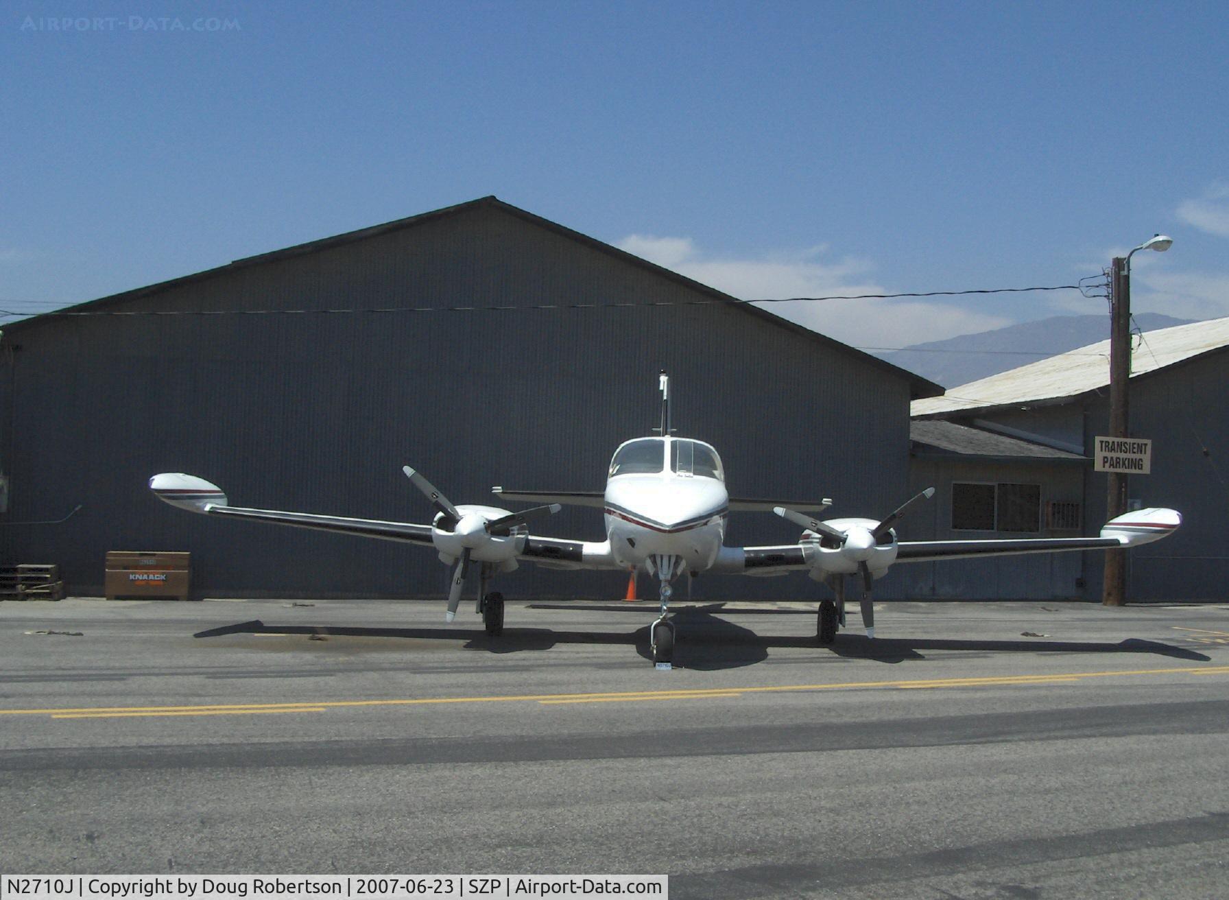 N2710J, 1979 Cessna 335 C/N 335-0043, 1979 Cessna 335, two Continental TSIO-520 300 Hp each, 6 seat light-weight unpressurized version of C340A, only 65 made