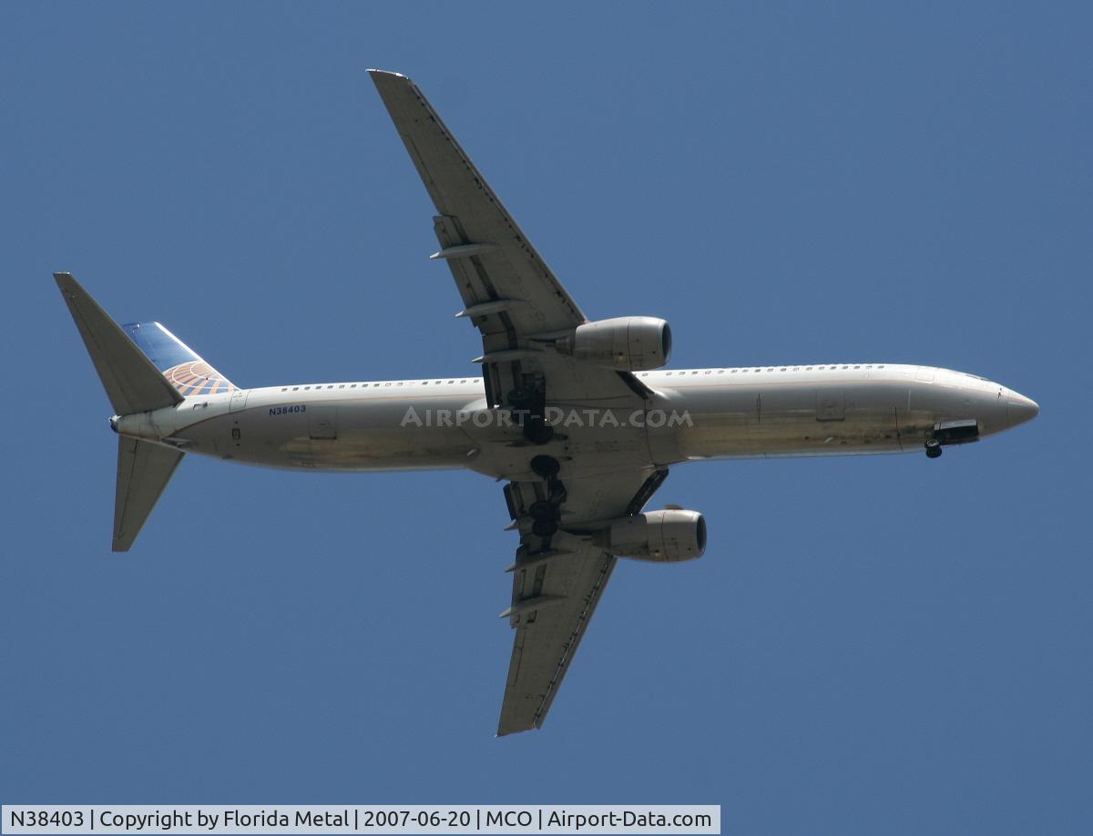 N38403, 2001 Boeing 737-924 C/N 30120, Continental