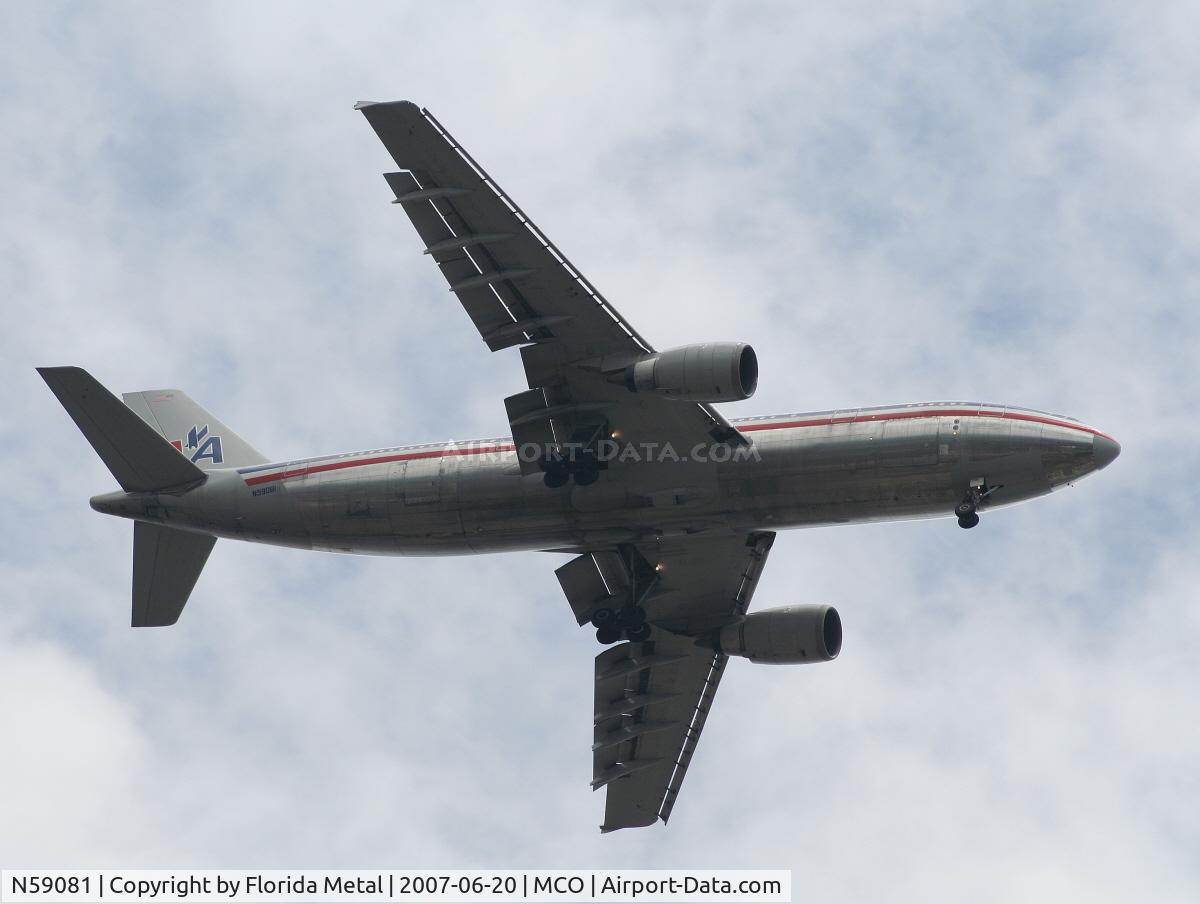 N59081, 1992 Airbus A300B4-605R C/N 639, AA