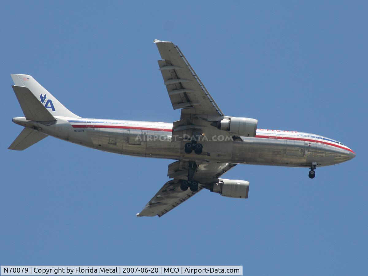 N70079, 1991 Airbus A300B4-605R C/N 619, AA