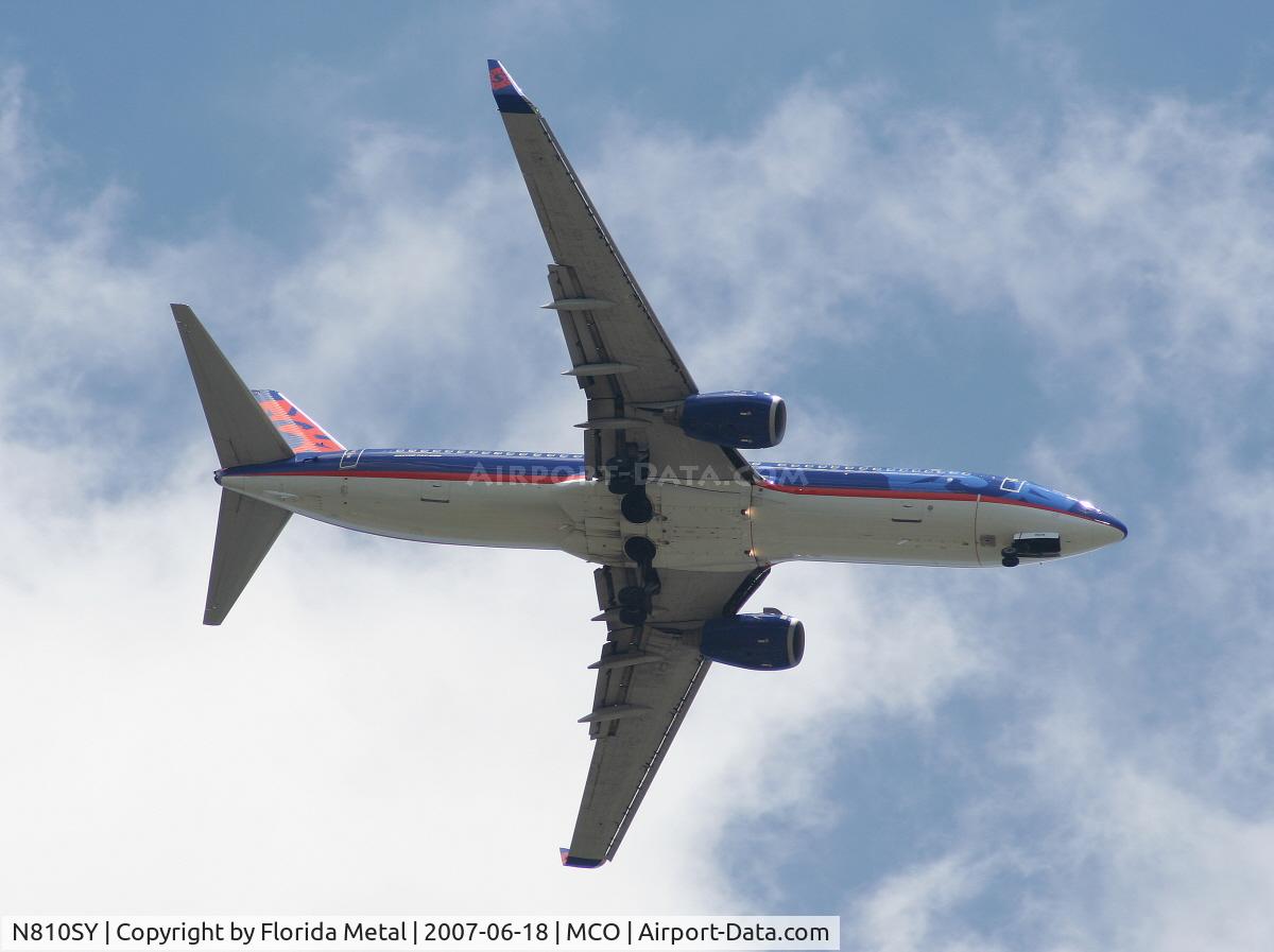 N810SY, 2007 Boeing 737-8BK C/N 29635, Sun Country