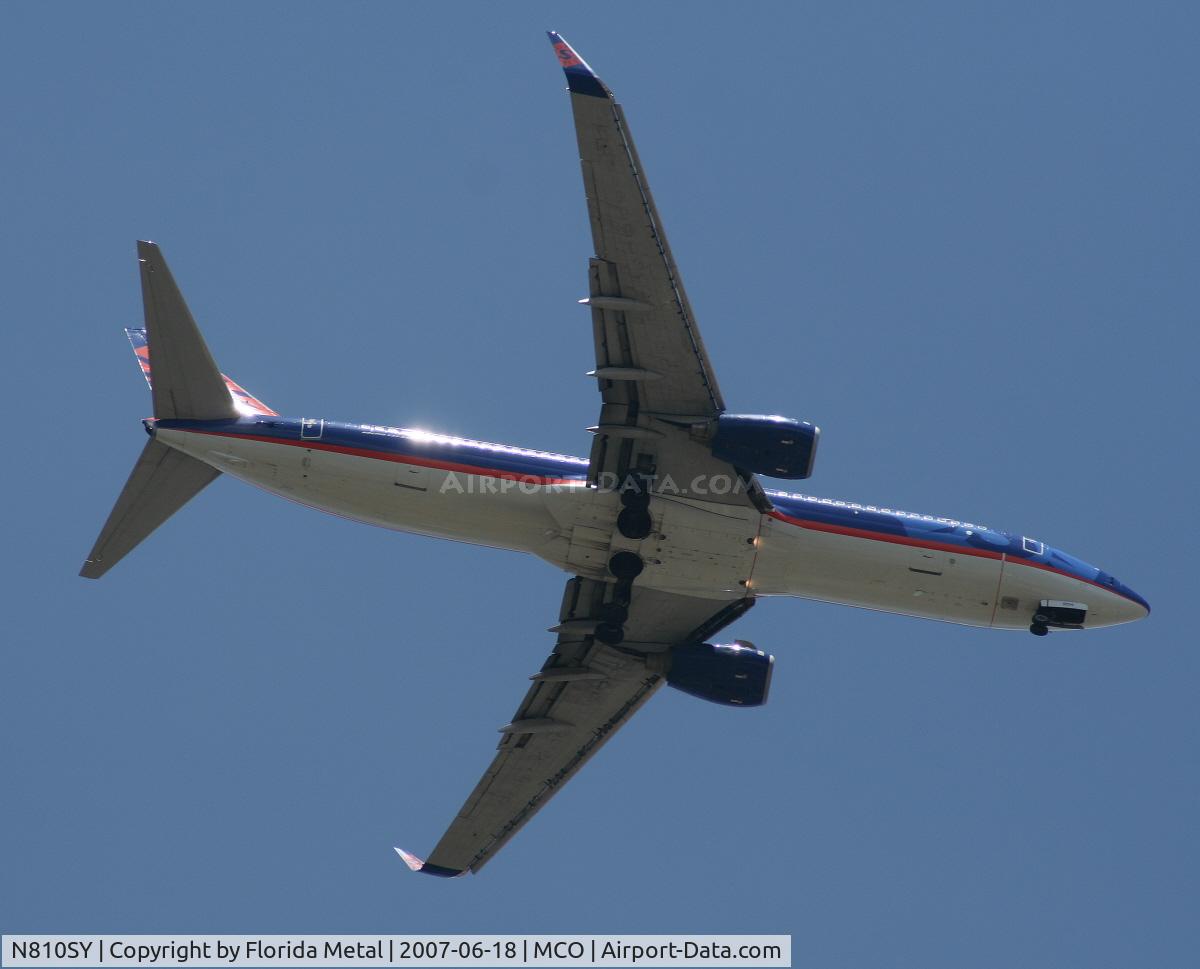 N810SY, 2007 Boeing 737-8BK C/N 29635, Sun Country
