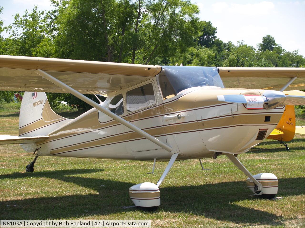 N8103A, 1952 Cessna 170B C/N 20955, 1952 Cessna 170-B