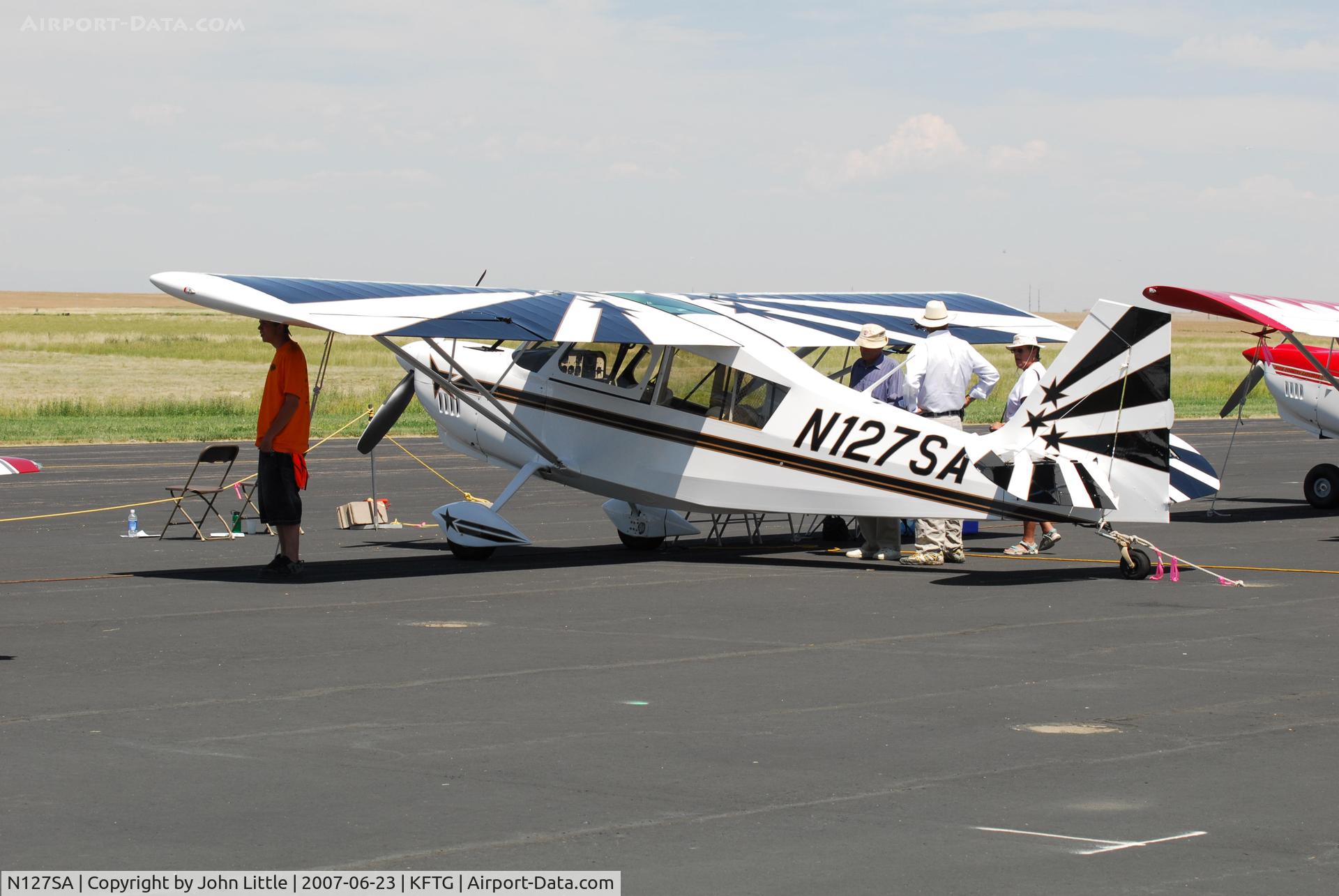 N127SA, 2006 American Champion 8KCAB Decathlon C/N 1026-2006, EAA Member - Front Range