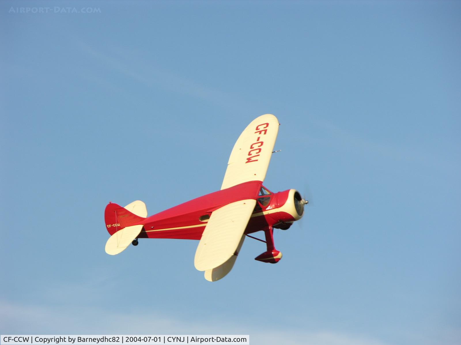 CF-CCW, 1937 Waco AQC-6 C/N 4646, Restored by Museum of Flight, Langley, BC
