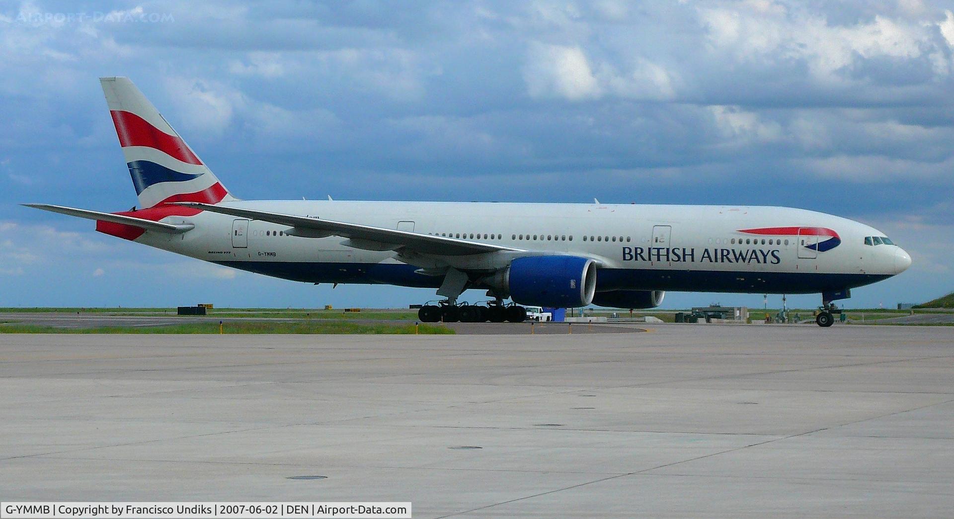 G-YMMB, 2000 Boeing 777-236/ER C/N 30303, cn 30303 B777-236ER