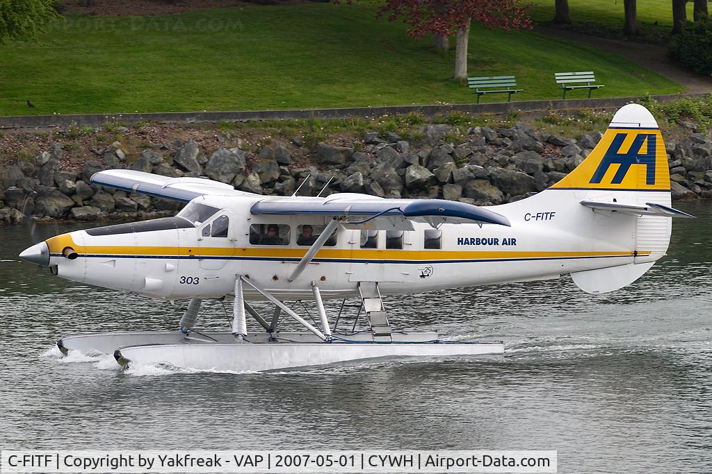 C-FITF, 1955 De Havilland Canada DHC-3T Vazar Turbine Otter C/N 89, Harbour Air Dash 3