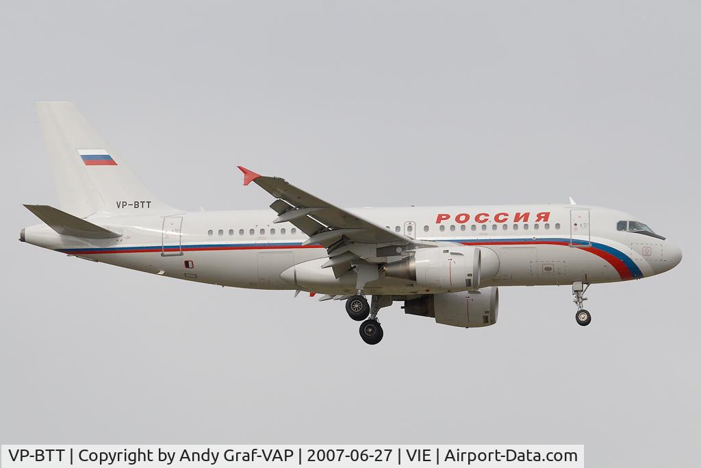 VP-BTT, 2000 Airbus A319-114 C/N 1167, Rossia A319