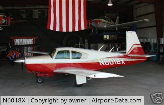 N6018X, 1960 Mooney M20A C/N 1606, Exterior1
