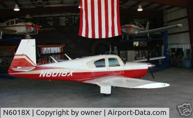 N6018X, 1960 Mooney M20A C/N 1606, exterior2