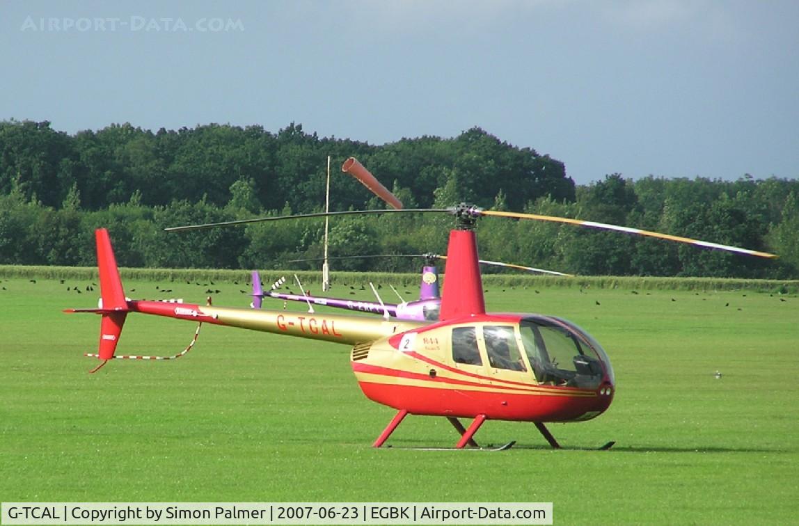 G-TCAL, 2007 Robinson R44 Raven II C/N 11628, Robinson R44 participating in Helicopter Championships
