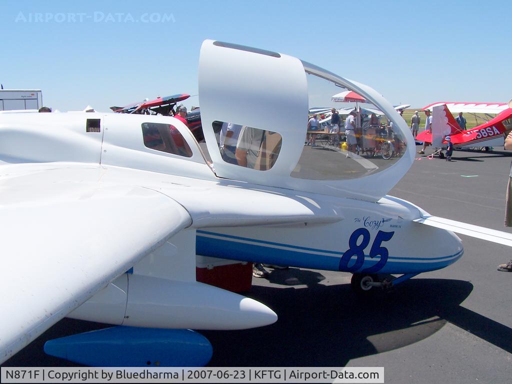 N871F, 2000 Co-Z Cozy Mark IV C/N 21, Side Detail
