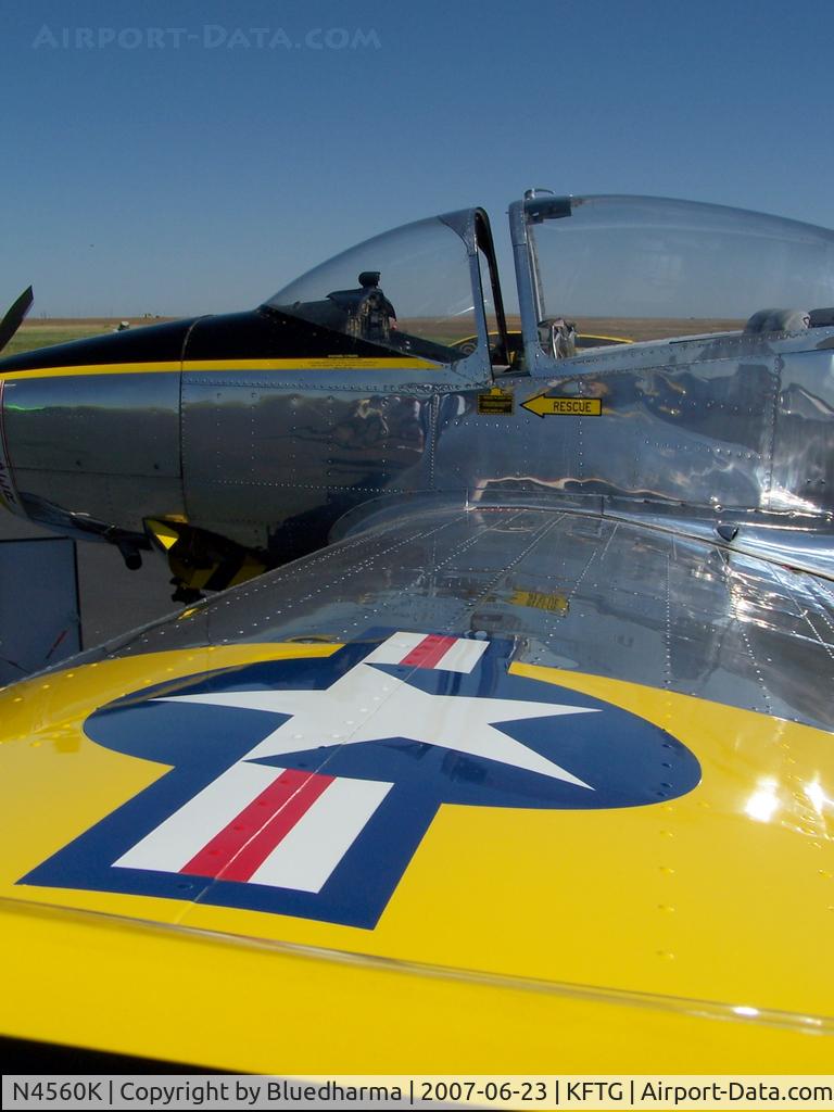 N4560K, 1948 Ryan Navion A C/N NAV-4-1560, Wing View
